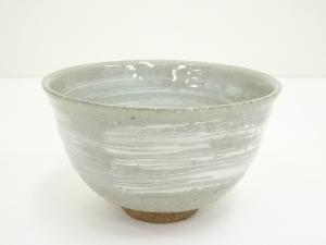 浅見与し三造　刷毛目茶碗